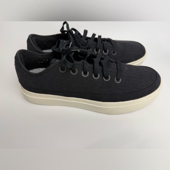 Allbirds Wool Piper WP2 Shoes Mens Size 11 Black Wool Lace Up Comfort Sneakers - Picture 3 of 11